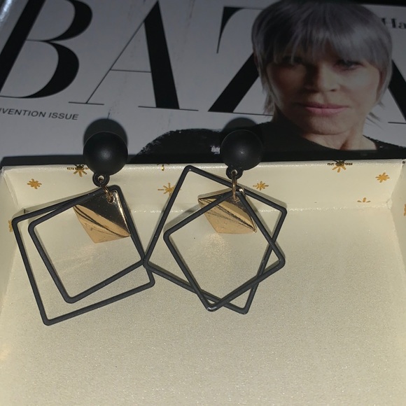 Geometric Statement Earrings For Women - Picture 1 of 7